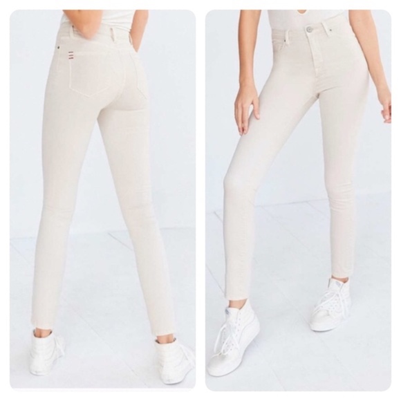 Urban Outfitters Denim - Urban Outfitters BDG Twig High Rise Jeans in Cream